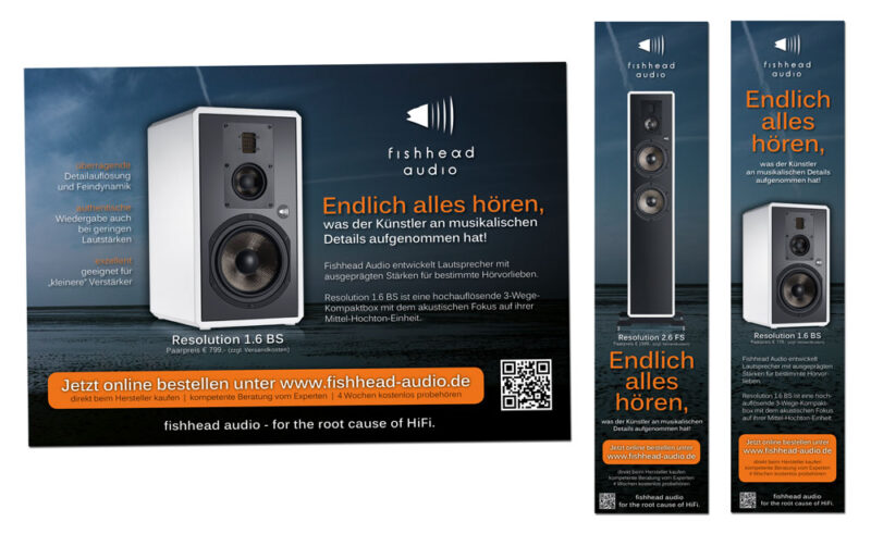 Grafikdesign-Anzeigen-HiFi-Audio-Lautsprecher jan eckhardt Cuxhaven